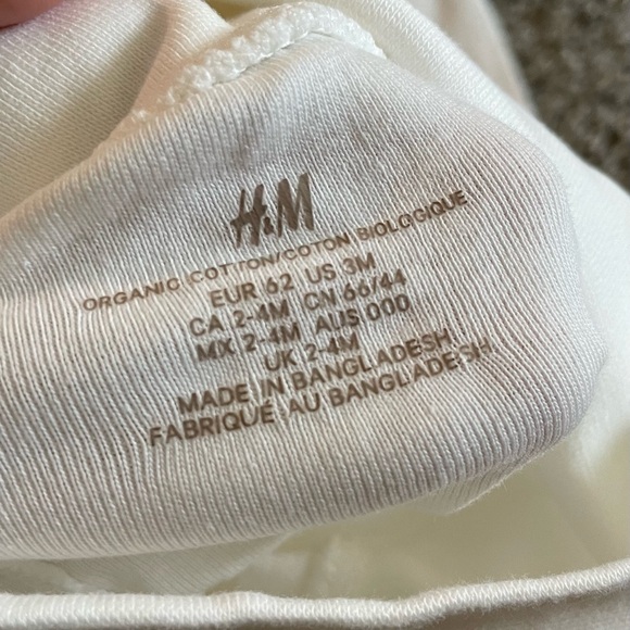 BRAND NEW H&M Organic Cotton Pant Set - Picture 7 of 8
